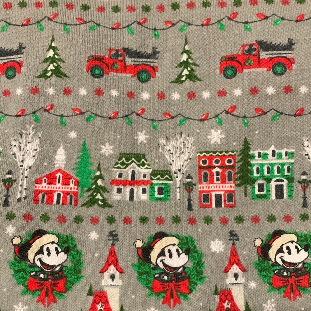 Mickey Mouse Christmas pajama pants